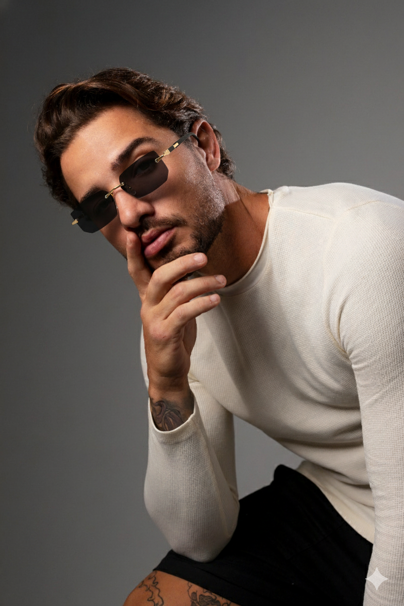 Rectangular Sunglasses - Luminous