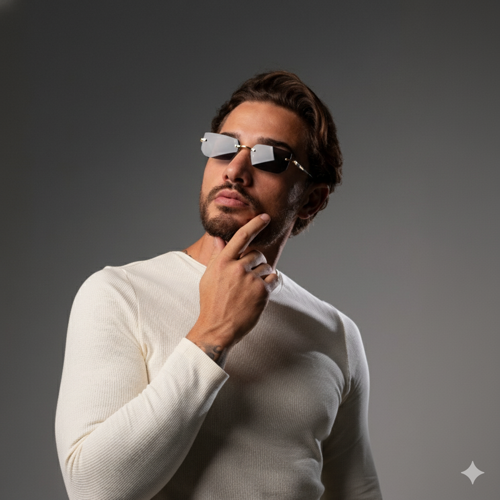 Rectangular Sunglasses - Luminous