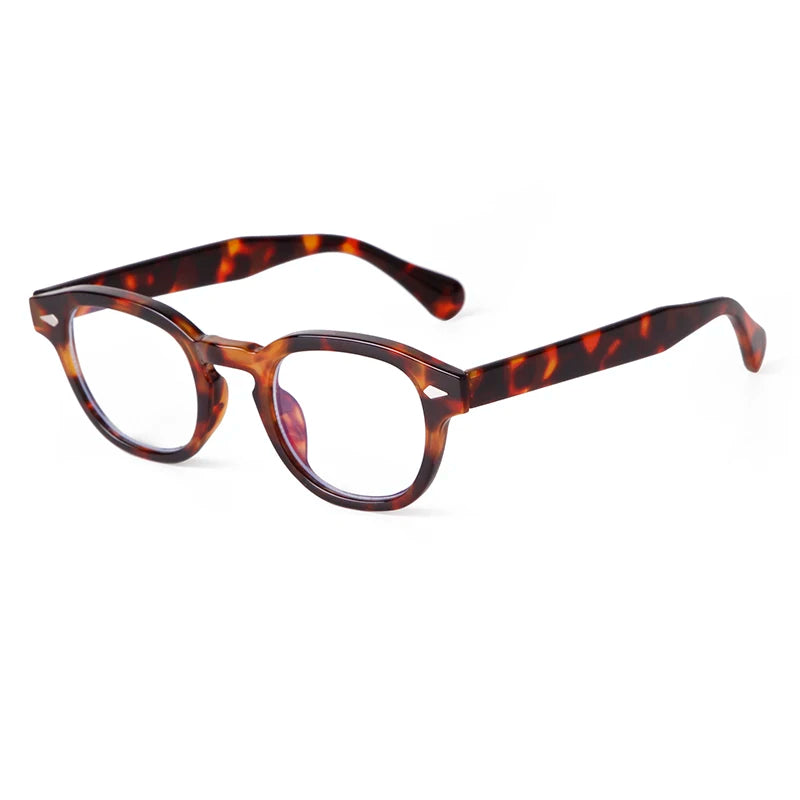 Round Transparent Sunglasses - Obsidian